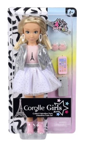 COROLLE SET SAPTAMANA MODEI LA PARIS PAPUSA VALENTINE 28CM - Img 1