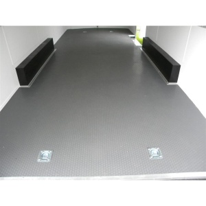 Covor Antiderapant din Cauciuc, Linoleum din Cauciuc pentru Protectie Podea Auto - model CIRCLE - Img 3