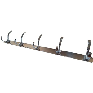 Cuier 5 brate, 45cm, cromat - Img 2