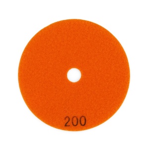 Disc diamantat pentru slefuit granit si marmura 125mm P200 ROTOR - Img 2