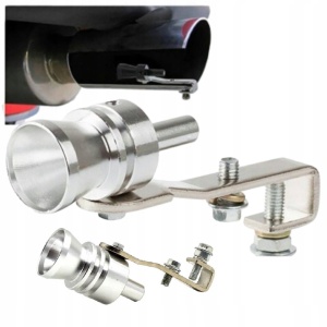 Fluier din aluminiu pentru toba marime M, compatibil cu motoare intre 1600 - 2000 cc - Img 4