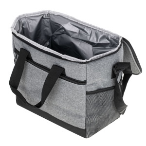 Geanta termoizolanta pentru picnic sau plaja, capacitate 16l, culoare Gri - Img 11
