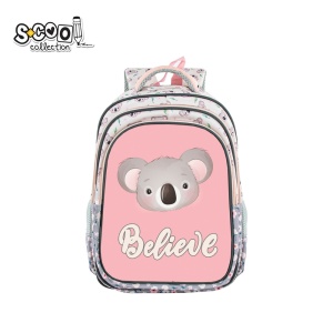 Ghiozdan 3D BELIEVE, 38x35x20 cm - S-COOL - Img 1