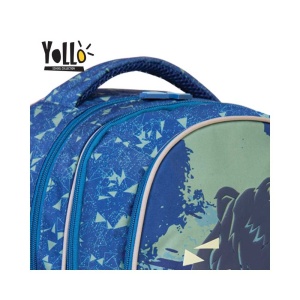 Ghiozdan anatomic WILD POWER, 38 cm - YOLLO - Img 2
