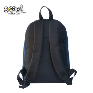 Ghiozdan CLASSIC, DENIM, 43x30x16 cm - S-COOL - Img 2
