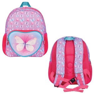 Ghiozdan gradinita BUTTERFLY, 31x24x9 cm - S-COOL - Img 1