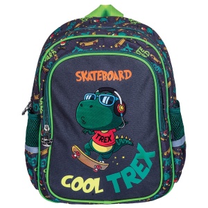 Ghiozdan gradinita COOL TREX, 33x27x15 cm - S-COOL - Img 1