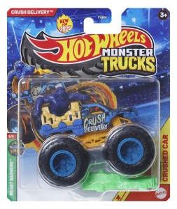 HOT WHEELS MONSTER TRUCK MASINUTA CRUSH DELIVERY SCARA 1:64 - Img 1