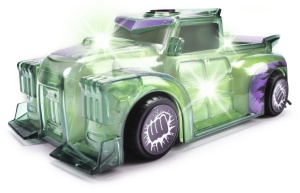 JADA MARVEL MASINUTA LIGHT HERO HULK CU SUNETE SI LUMINI SCARA 1:32 - Img 3
