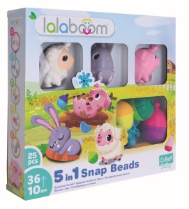 LALABOOM JOC DE DEZVOLTARE BEBE MONTESSORI 25 PIESE - Img 1