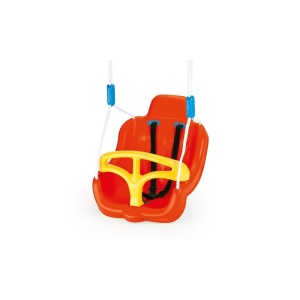 Leagan cu spatar, rosu, 49x40x25cm - Dolu - Img 1