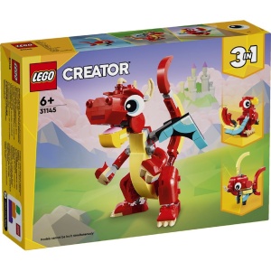 LEGO CREATOR 3IN1 DRAGON ROSU 31145 - Img 1