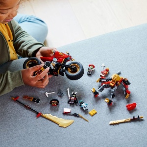 LEGO NINJAGO MOTOCICLETA ROBOT EVO A LUI KAI 71783 - Img 4