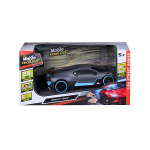 MAISTO MASINUTA CU TELECOMANDA 2.4GHz BUGATTI DIVO SCARA 1 LA 24 - Img 1