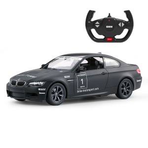 MASINA CU TELECOMANDA BMW M3 NEGRU CU SCARA 1 LA 14 - Img 1