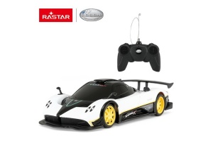 MASINA CU TELECOMANDA PAGANI ZONDA R ALB CU SCARA 1 LA 24 - Img 1