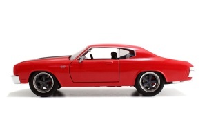 MASINUTA METALICA FAST AND FURIOUS 1970 CHEVY CHEVELLE SCARA 1 LA 24 - Img 2
