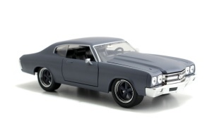 MASINUTA METALICA FAST AND FURIOUS ROMAN&#39;S CHEVY CAMARO SCARA 1:24 - Img 3
