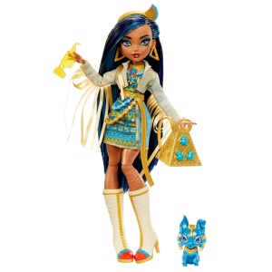 MONSTER HIGH PAPUSA CLEO DENILE CU ANIMALUT SI ACCESORII - Img 2