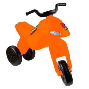 Motocicleta fara pedale, portocalie - ROBENTOYS - Img 1