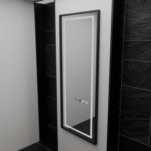 Oglinda LED Rectangula, 60x150cm, Bianca Senzor Radar Marcello, Sistem Dezaburire, Ceas & Termometru, Dimabila, Dressing Couture - Img 1