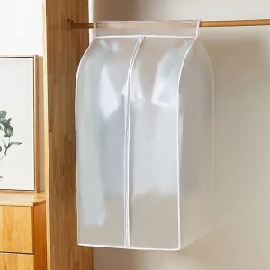 Organizator protectie haine, dimensiune 90 x 60 x 50 cm. culoare transparent, material textil - Img 1