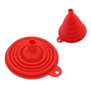 Palnie rotunda din silicon, pliabila, diametru 8cm - Img 2