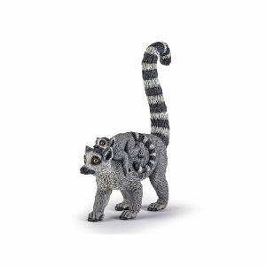 PAPO FIGURINA LEMUR CU PUI - Img 1