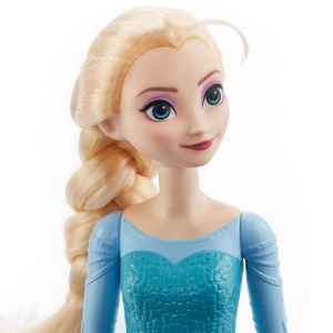 PAPUSA DISNEY FROZEN ELSA CU ROCHIE ALBASTRA - Img 4