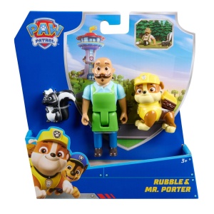 PATRULA CATELUSILOR SET 3 FIGURINE RUBBLE SI MR PORTER - Img 1