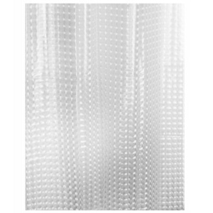 Perdea de dus semitransparenta din PEVA, dimensiune 180 x 180 cm - Img 3