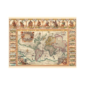 Puzzle 2000 piese, Harta istorica a lumii - DINO TOYS - Img 2