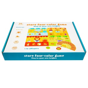 Puzzle magnetic, din lemn, Magazin - Img 2