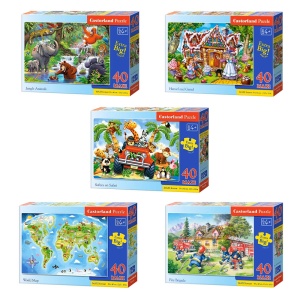 Puzzle Maxi 40 piese - Castorland - Img 1