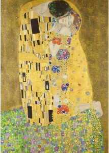 PUZZLE TREFL 1000 ART COLLECTION GUSTAV KLIMT SARUTUL - Img 2