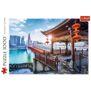 PUZZLE TREFL 1000 CHONGQPING CHINA - Img 3