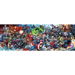 PUZZLE TREFL 1000 PANORAMA DISNEY MARVEL UNIVERSUL AVENGERS - Img 2