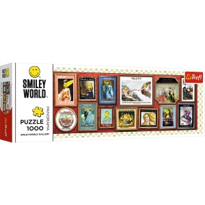 PUZZLE TREFL 1000 PANORAMA LUMEA SMILEY - Img 1