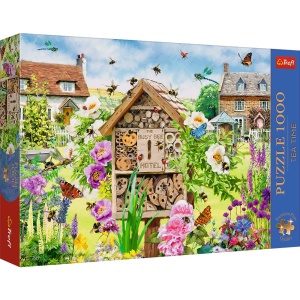 PUZZLE TREFL 1000 PREMIUM PLUS TEA TIME CASA PENTRU ALBINE - Img 1