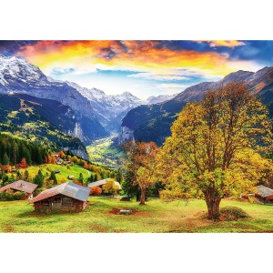 PUZZLE TREFL 1000 SAT ALPIN PITORESC - Img 2