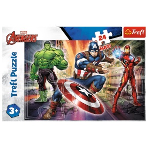 PUZZLE TREFL 24 MAXI EROI AVENGERS - Img 3