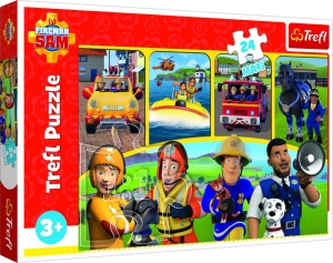PUZZLE TREFL 24 MAXI POMPIERUL SAM - Img 1