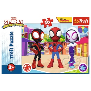 PUZZLE TREFL 30 SPIDAY CEI 3 PRIETENI - Img 3