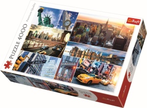 PUZZLE TREFL 4000 NEW YORK - Img 1