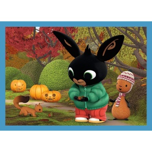 PUZZLE TREFL 4IN1 ACAMAR FILMS HAPPY BING - Img 3