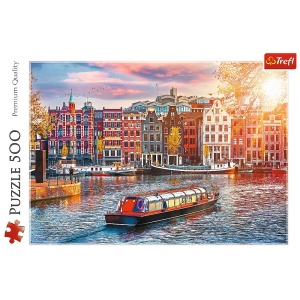PUZZLE TREFL 500 AMSTERDAM - Img 3