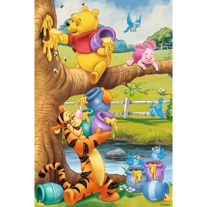 PUZZLE TREFL 60 WINNIE THE POOH TOTI LA TREABA - Img 2
