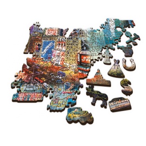 PUZZLE TREFL DIN LEMN 1000 PIESE NEW YORK - Img 3
