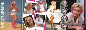 PUZZLE TREFL PANORAMA 500 COLAJ MARILYN MONROE - Img 2