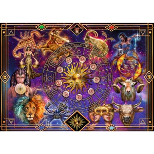 PUZZLE TREFL SPIRAL 1040 PIESE SEMNE ZODIACALE - Img 2